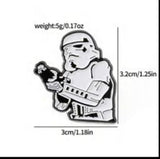 Enamel Pin - Star Wars - Stormtrooper Holding Blaster Rifle