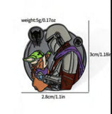 Enamel Pin - Star Wars - Mandalorian With Grogu