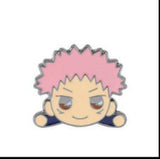 Enamel Pin - Jujutsu Kaisen - Itadori Yuji Pink Hair Chibi Peeking