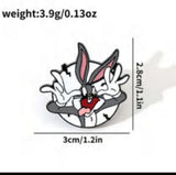 Enamel Pin - Looney Tunes - Bugs Bunny Pointing Laughing