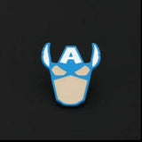Enamel Pin - Marvel - Captain America Blue Helmet Mask