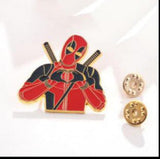 Enamel Pin - Marvel - Deadpool Red Suit Katanas