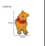 Enamel Pin - Winnie the Pooh - Full Body Red Shirt