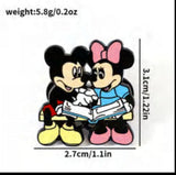 Enamel Pin - Mickey Mouse - Mickey And Minnie Reading Book