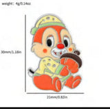 Enamel Pin - Chip 'n Dale - Dale Chipmunk Baby With Acorn