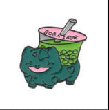 Enamel Pin - Pokémon - Bulbasaur Boba Tea (Bobasaur)