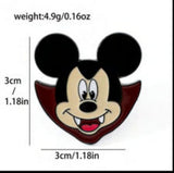 Enamel Pin - Mickey Mouse - Vampire Face Dark Red Cape