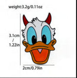 Enamel Pin - The Three Caballeros - Donald Duck Devil Face