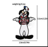 Enamel Pin - Mickey Mouse - Goofy Striped Outfit