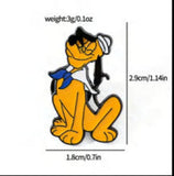 Enamel Pin - Mickey Mouse - Pluto Dog With Goofy Sailor