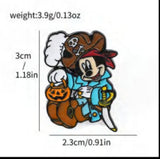 Enamel Pin - Mickey Mouse - Pirate With Pumpkin