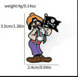 Enamel Pin - Mickey Mouse & Friends - Goofy Pirate With Flag