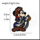Enamel Pin - Pirates of the Caribbean - Mickey Mouse Pirate With Sword