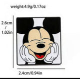Enamel Pin - Mickey Mouse - Hands On Cheeks Face