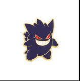 Enamel Pin - Pokémon - Gengar - Dark Navy Red-Eyed Gold Outline