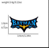 Enamel Pin - DC Comics - Batman Blue Text Logo