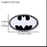 Enamel Pin - DC Comics - Batman Black White Oval Logo
