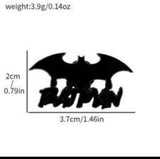 Enamel Pin - DC Comics - Batman Solid Black Bat Silhouette