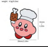 Enamel Pin - Kirby - Chef With Drumstick