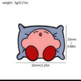 Enamel Pin - Kirby - Sleeping In Bed
