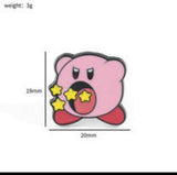 Enamel Pin - Kirby - Kirby With Stars Angry