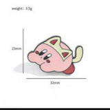 Enamel Pin - Kirby - Sleeping With Cap