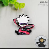 Enamel Pin - Jujutsu Kaisen - Satoru Gojo Chibi White Hair Blindfold