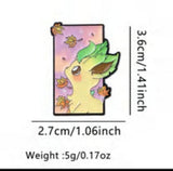 Enamel Pin - Pokémon - Leafeon Grass Eeveelution Card