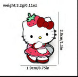 Enamel Pin - Sanrio - Hello Kitty Strawberry Outfit