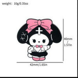 Enamel Pin - Sanrio - My Melody In Kuromi Hood