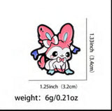 Enamel Pin - Pokémon - Sylveon - Pink Bows Standing Variant