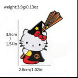 Enamel Pin - Sanrio - Hello Kitty Witch With Broom