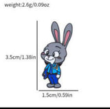 Enamel Pin - Zootopia - Judy Hopps Rabbit Police Uniform