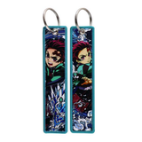 Embroidery Keychain - Demon Slayer - Tanjiro Kamado (Chibi)