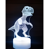 3D LED Night Light - Dinosaur