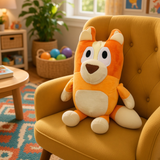 Plush - Bluey - Bingo Heeler - Orange Plain-Eared (27cm)