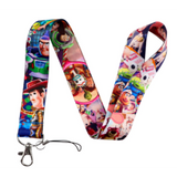 Lanyard - Toy Story - Buzz Lightyear, Woody, Lotso, Aliens, Jessie, Bullseye, Hamm, Rex, Slinky Dog
