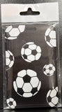 ID Card Badge Holder - Soccer Ball Pattern - foto real del paquete