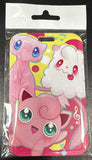ID Card Badge Holder - Pokemon - Pokemon Characters (Mew, Slurpuff, Jigglypuff) - foto real del paquete