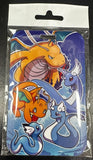 ID Card Badge Holder - Pokemon - Dragonite, Dragonair, Dratini - foto real del paquete