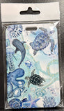 ID Card Badge Holder - Oceanic Animals and Sea Life - foto real del paquete