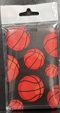 ID Card Badge Holder - Basketball Pattern - foto real del paquete
