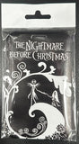 ID Card Badge Holder - The Nightmare Before Christmas - Jack on Spiral Hill, Black and White Title - foto real del paquete