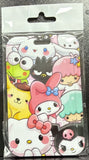 ID Card Badge Holder - Sanrio - Characters Group White Background Twin Stars Keroppi - foto real del paquete