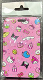 ID Card Badge Holder - Sanrio - Characters Dessert Pattern - foto real del paquete