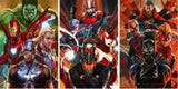 3D Lenticular Poster 12x16 - Marvel - Hulk, Iron Man, Thor, Captain America, Ant-Man
