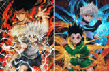 3D Lenticular Poster 12x16 - Hunter x Hunter - Gon Freecss, Killua Zoldyck
