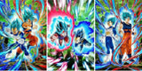 3D Lenticular Poster 12x16 - Dragon Ball - Three Panel Blue Energy Swirls