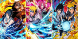 3D Lenticular Poster 12x16 - Naruto - Sasuke Uchiha, Itachi Uchiha, Minato Namikaze, Kushina Uzumaki, Naruto Uzumaki