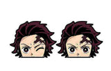 3D Lenticular Sticker - Demon Slayer - Tanjiro Kamado Winking and Serious